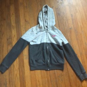 hollister zip up